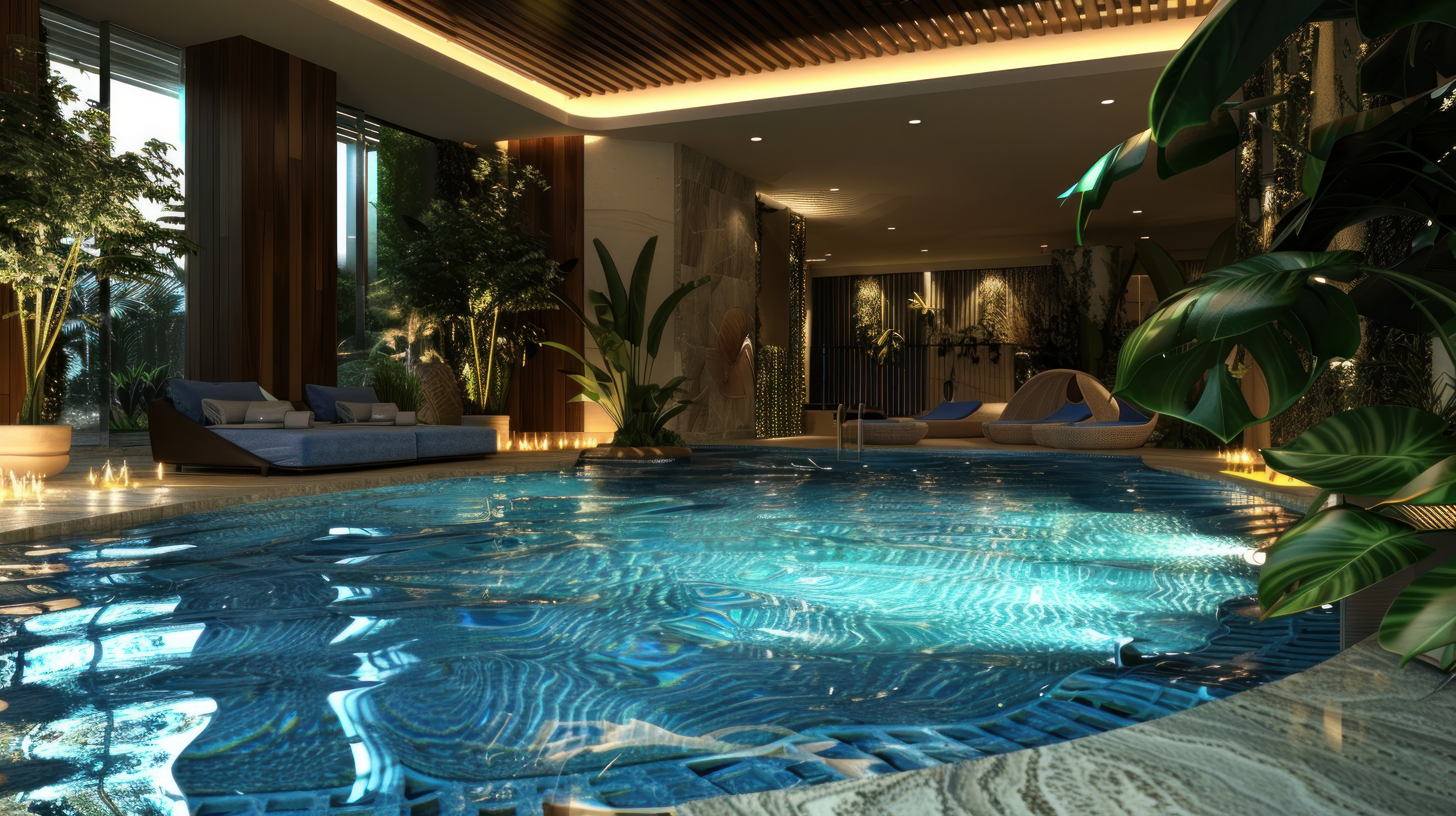 Buhar Odası İç Mekan